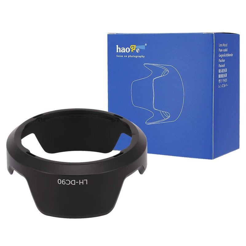 Haoge Bayonet Lens Hood for Canon PowerShot SX60 HS Camera Replaces Canon LH-DC90 - Image 2